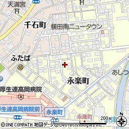 富山県高岡市永楽町7-59周辺の地図