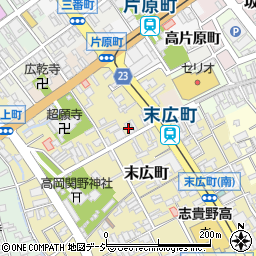 風来坊 高岡店周辺の地図