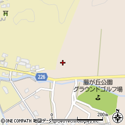 石川県かほく市上田名イ周辺の地図