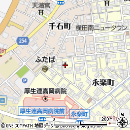富山県高岡市永楽町6-35周辺の地図
