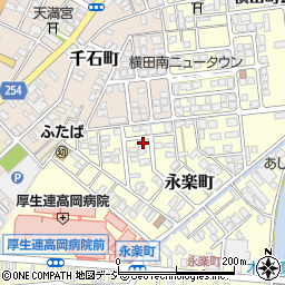 富山県高岡市永楽町7-27周辺の地図