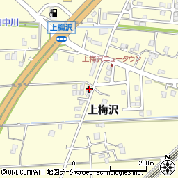 富山県滑川市上梅沢243-11周辺の地図