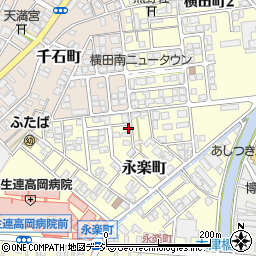 富山県高岡市永楽町7-61周辺の地図