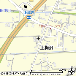 富山県滑川市上梅沢243-10周辺の地図