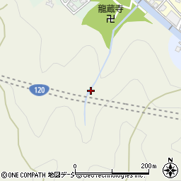 神ノ主山トンネル周辺の地図
