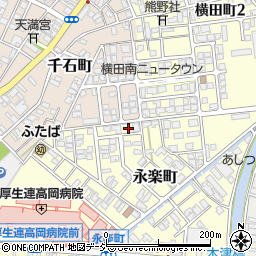 富山県高岡市永楽町7-41周辺の地図