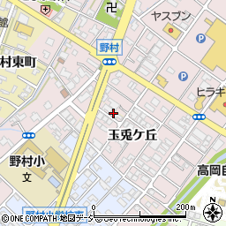 富山県高岡市野村537周辺の地図