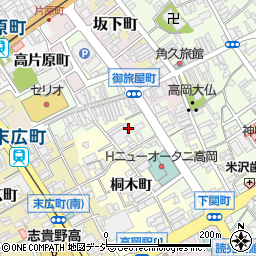 富山県高岡市御旅屋町87周辺の地図