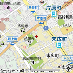 折橋商店周辺の地図