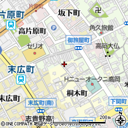 富山県高岡市御旅屋町86周辺の地図