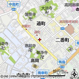 富山県高岡市鴨島町47周辺の地図