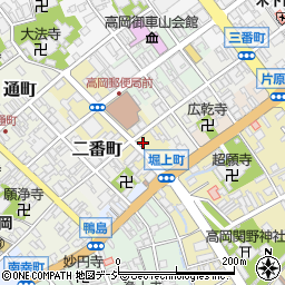 富山県高岡市御馬出町15周辺の地図