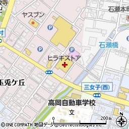 富山県高岡市野村613周辺の地図