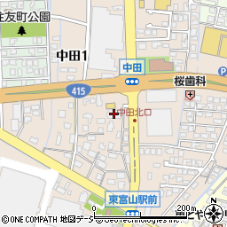 デイサービスセンター ふる里の風 中田周辺の地図