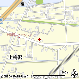富山県滑川市上梅沢371-1周辺の地図