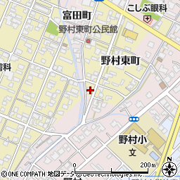 富山県高岡市野村384周辺の地図