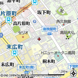 富山県高岡市御旅屋町89周辺の地図