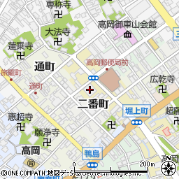 ＮＴＴ西日本高岡市外ビル周辺の地図