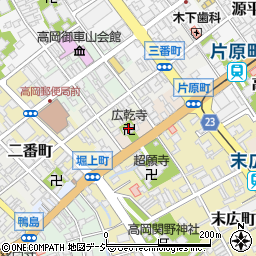 杉木豆腐店周辺の地図