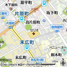 株式会社大和　高岡サテライトショップ・防災センター周辺の地図