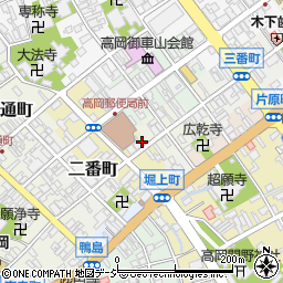 富山県高岡市御馬出町25周辺の地図