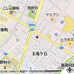 富山県高岡市野村542周辺の地図