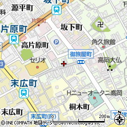 富山県高岡市御旅屋町1212周辺の地図