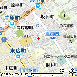 富山県高岡市御旅屋町1218周辺の地図