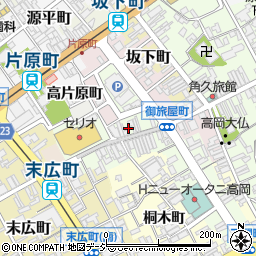 富山県高岡市御旅屋町1213周辺の地図