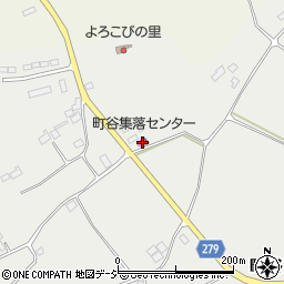 町谷集落センター周辺の地図