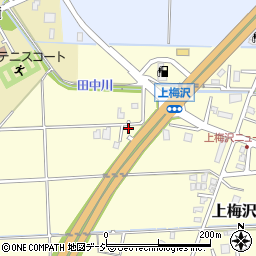 富山県滑川市上梅沢420周辺の地図