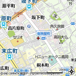 富山県高岡市御旅屋町1205周辺の地図