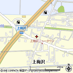 富山県滑川市上梅沢397周辺の地図