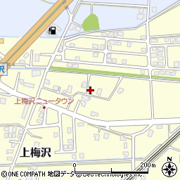 富山県滑川市上梅沢376周辺の地図