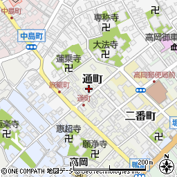 福尾うるし店周辺の地図