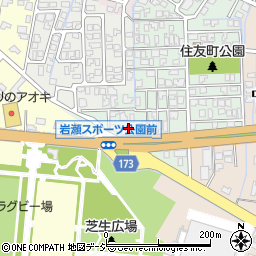 富山県富山市住友町22周辺の地図