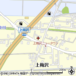 富山県滑川市上梅沢397-1周辺の地図