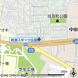 富山県富山市住友町21周辺の地図