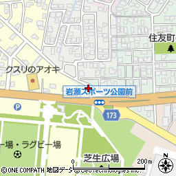 富山県富山市住友町23周辺の地図