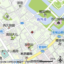 かわはた呉服店周辺の地図