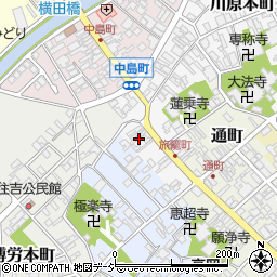 〒933-0936 富山県高岡市旅篭町の地図