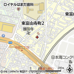 富山県富山市東富山寿町周辺の地図