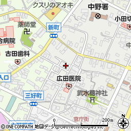 すき焼福田屋周辺の地図