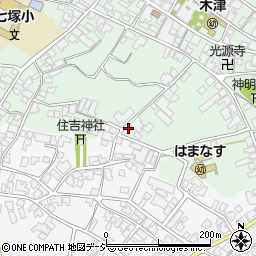 ゆうゆう薬局　木津店周辺の地図