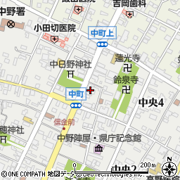 有限会社金井書店周辺の地図