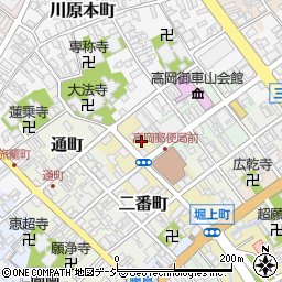 富山県高岡市御馬出町46周辺の地図
