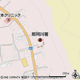 那珂川警察署周辺の地図
