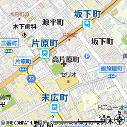 富山県高岡市片原町1149-1周辺の地図