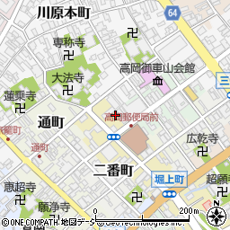 富山県高岡市御馬出町45周辺の地図