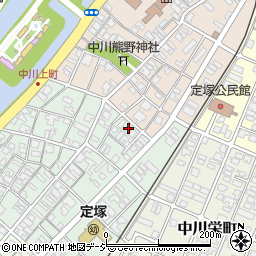 日本同盟基督教団牧師館周辺の地図